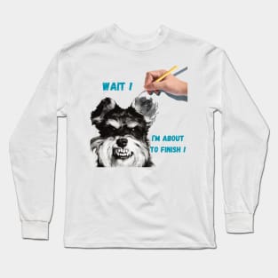 Perrito desesperado Long Sleeve T-Shirt